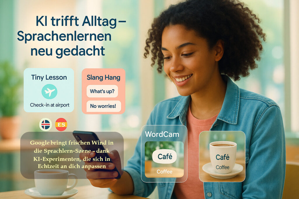 KI Sprachlern‑Tools Blogartikel zu Google